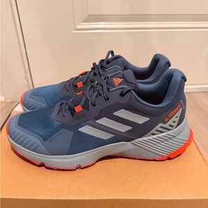 Adidas Terrex Navy and Orange Running Shoes